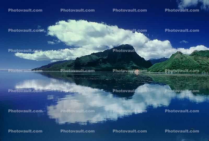 Clouds Reflection on the Water, Island of Moorea