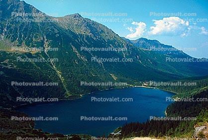 Lake Morskie Oko, Mountains, Peaks, Zakopane, water
