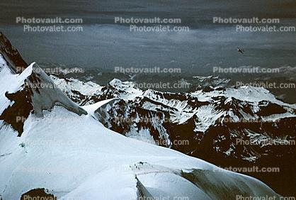 Glacier, Snow, Ice, Mountain, Jungfraujoch , 1950s