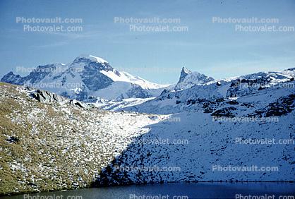 Snow, Ice, Mountain, Zermatt, 1950s