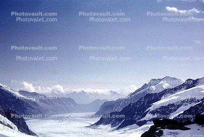 Glacier, Peak, Mountain, Snow