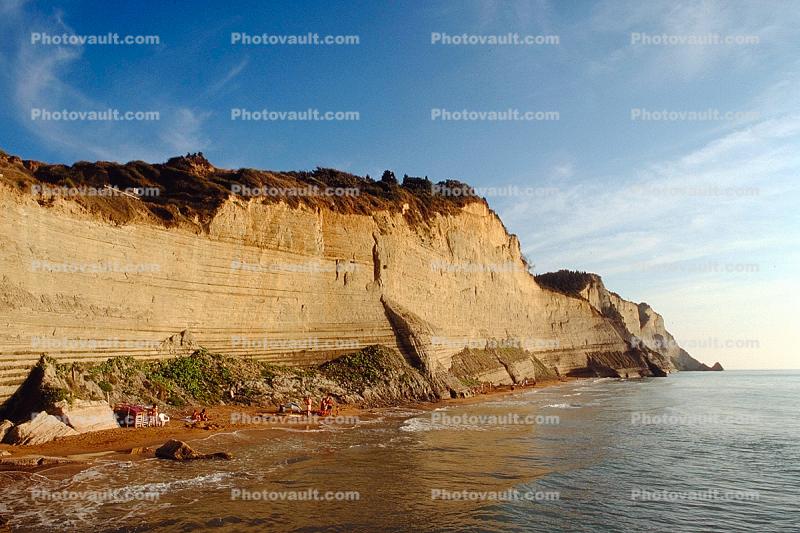 Cliffs, Peroulades, Corfu Island
