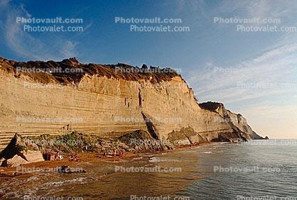 Cliffs, Peroulades, Corfu Island