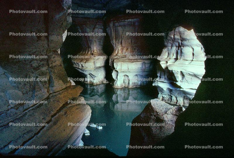 Cave, underground, cavern, fairy tale land, water, stream