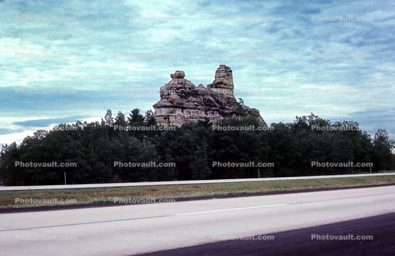 Castle Rock, near the Dells, Landmark
