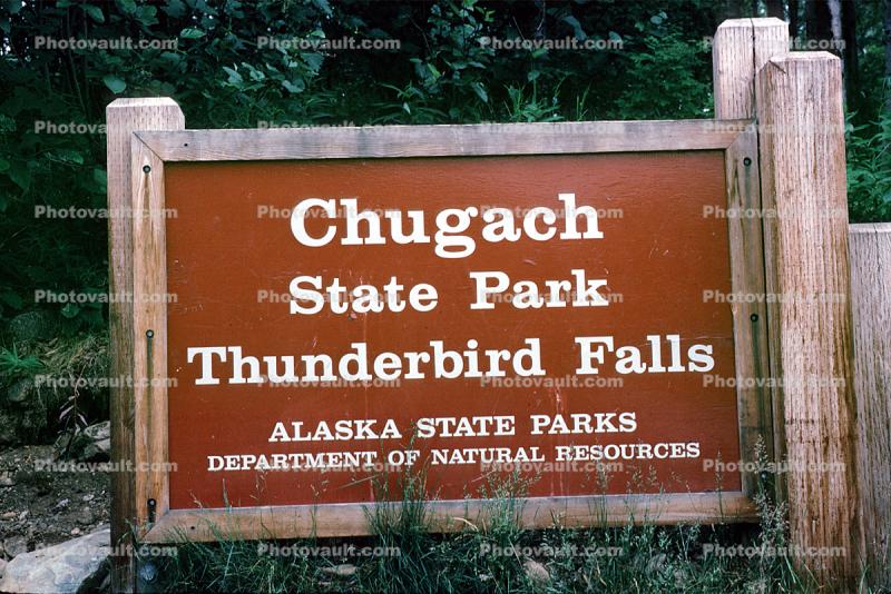 Chugach State Park, Thunderbird Falls, Waterfall