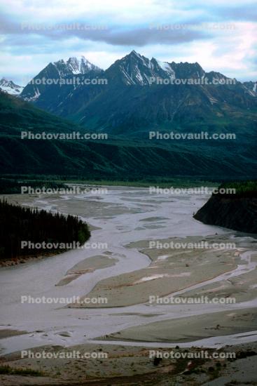 Mud Flats, wetlands, mountain, river