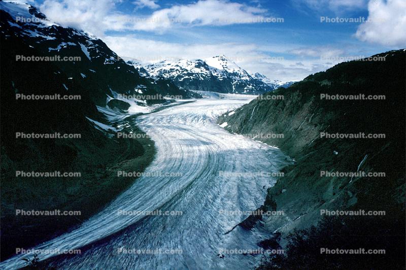 Glacier, Valley, moraine