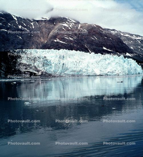 Lake, Mountain, Glacier, Reflection, water