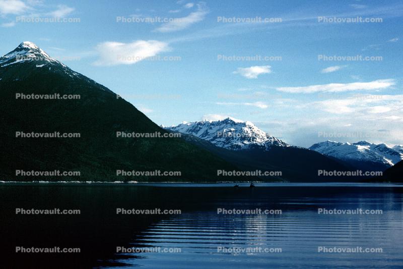 Taiya Inlet, Mountains, water, coast
