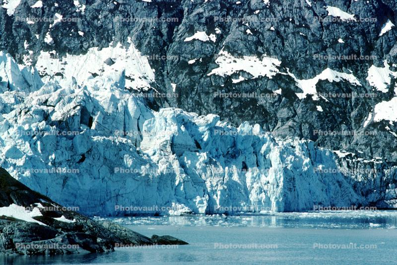 Lamplugh Glacier, Mountains, Coast, Coastline, Glacier Bay
