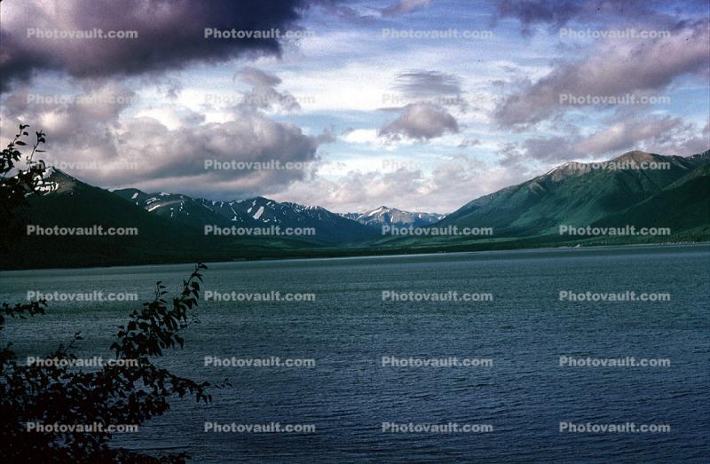 Turnagain Arm, Mountains, Coast, Clouds