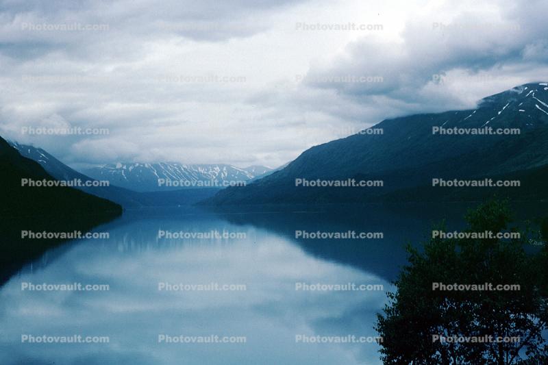 Kenai Lake, Water, Mountains