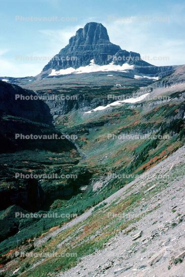 east of Logan Pass, Mountains, Glacier National Park