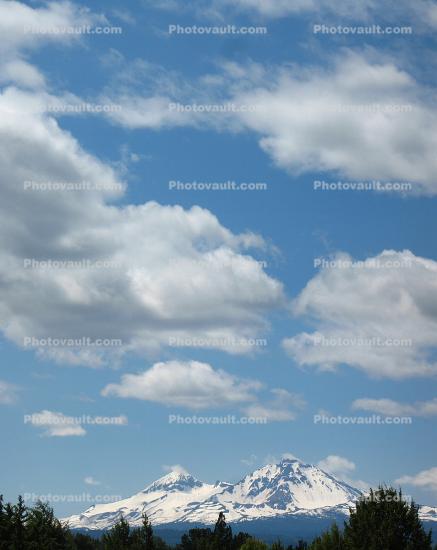 Three Sisters Mountains, Volcanic, Cascade Range