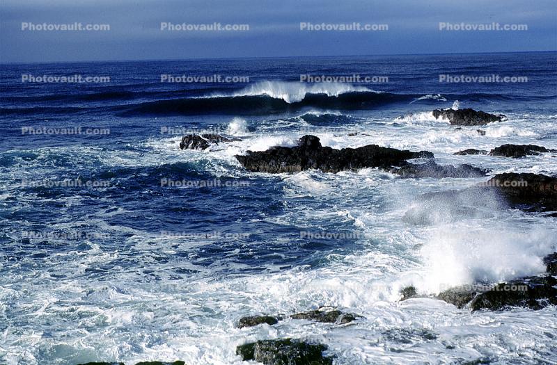 Turbulent Sea, Shore, Seashore, Rocks, Pacific Ocean, Surf, Waves, Pacific, Yachats State Park, Seascape