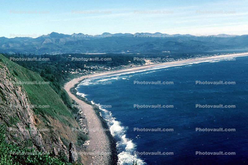 Shoreline, Beach, Pacific Ocean, Nehalem Bay State Park, Seashore, Coast, Coastline, Manzanita, Shore, Rocks