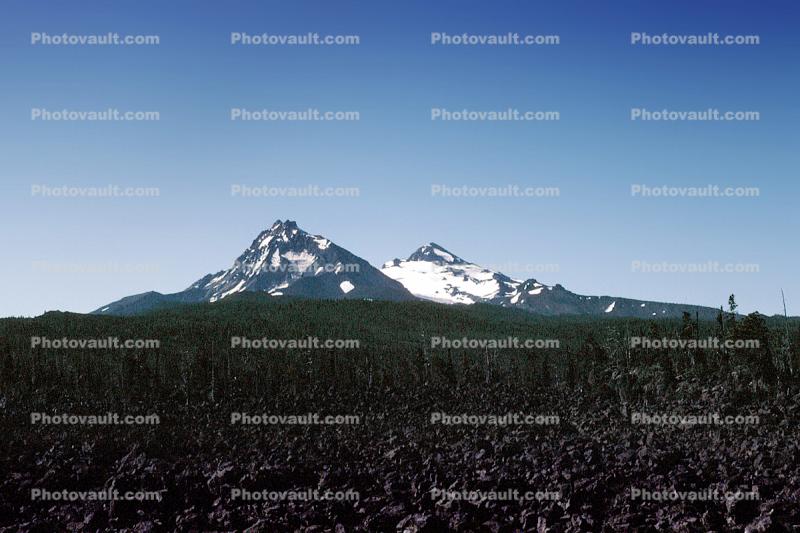 The Sisters, Cascade Range, Lava, Mckenzie Pass