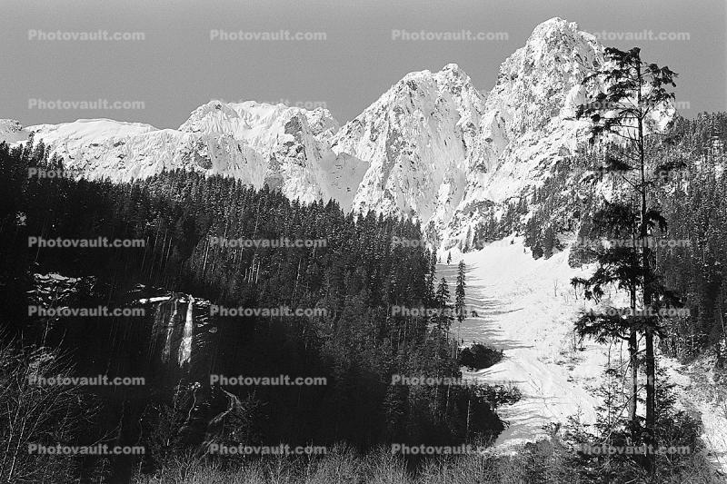 Mount Index, Snow, Cold, Ice, Frozen, Icy, Winter, Exterior, Outdoors, Outside