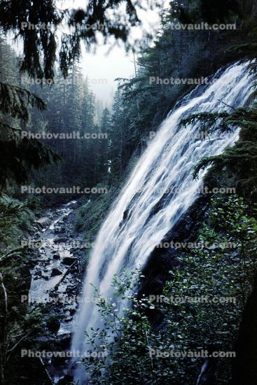 Narada Falls, waterfall, San Juan Islands, Puget Sound
