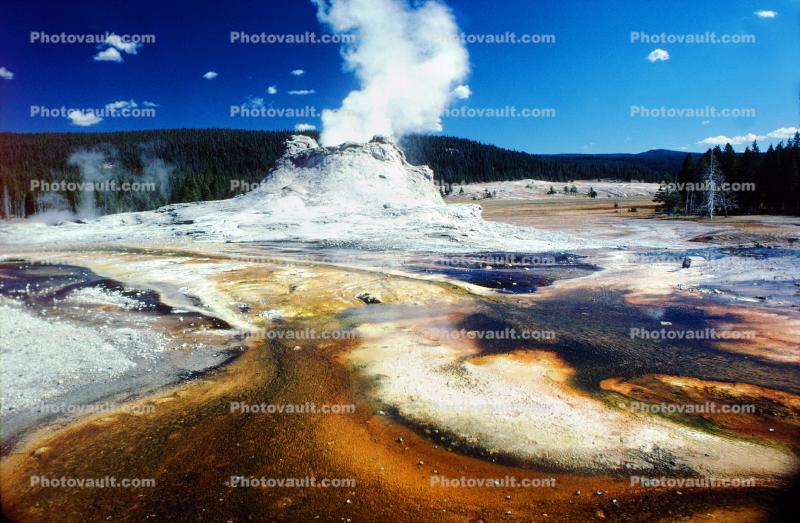 Steam, runoff, Hot Spring, Geyser, Geothermal Feature, activity, Extremophile, Thermophile
