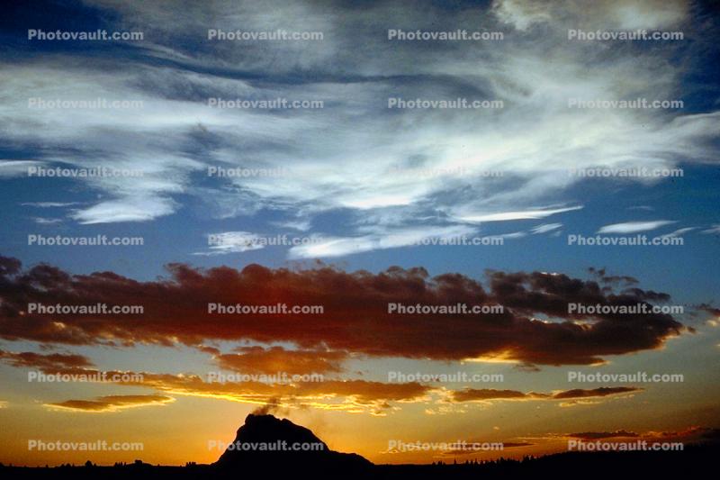 Hot Spring, Geothermal Feature, activity, sunset, sunrise, dusk, clouds