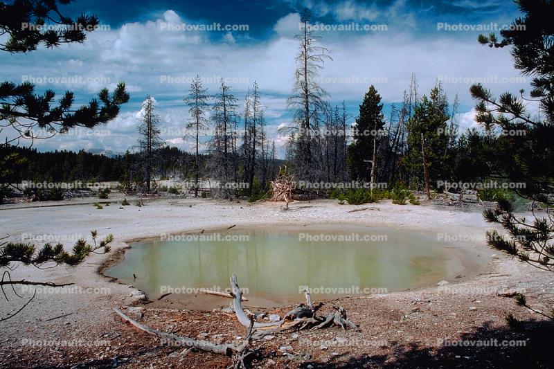 Hot Spring, Geothermal Feature, activity, pond