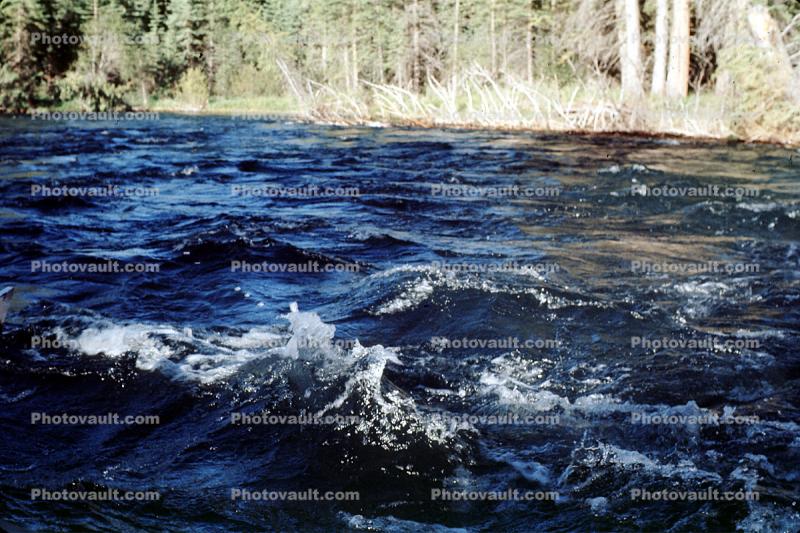 Turbulent River, water