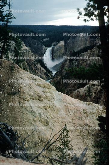 Yellowstone Falls, Waterfall, The Grand Canyon of the Yellowstone