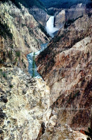 Yellowstone Falls, The Grand Canyon of the Yellowstone, Waterfall