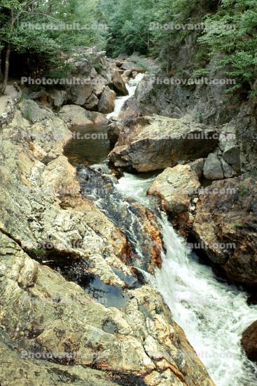 Cascade, Waterfall, Rocks