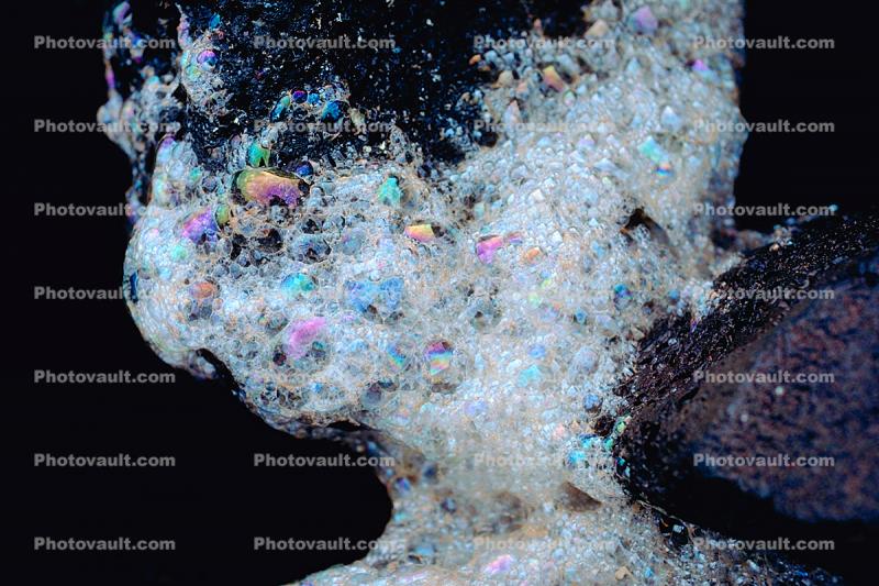 Chromatic Ablation, from the oceans foam, spectrum of bubbles, Momentary Water Sculptures, Wet, Liquid, Water