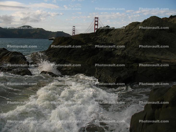 Baker Beach, San Francisco, Pacific Ocean, Seascape