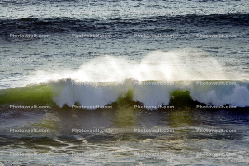 Waves, Offshore Wind, Sonoma County, Coastline, Coast, Pacific Ocean