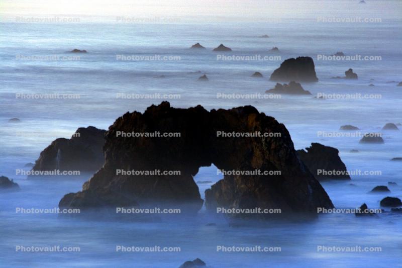 Arch, Sonoma County, Coastline, Coast, Pacific Ocean
