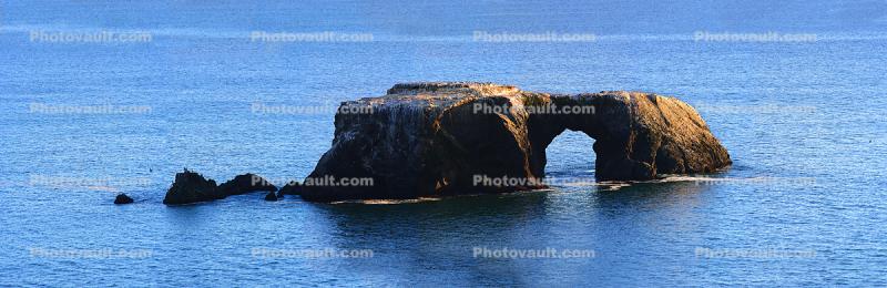 Arch Rock, Goat-Rock, Sonoma County, Panorama