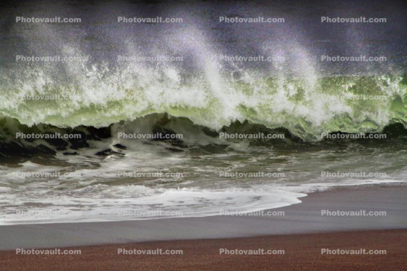 Wavey Spray, Bodega Bay, Beach, Wave, Sonoma County Coast, Ocean, Water, Seawater, Sea, surreal, Wet, Liquid