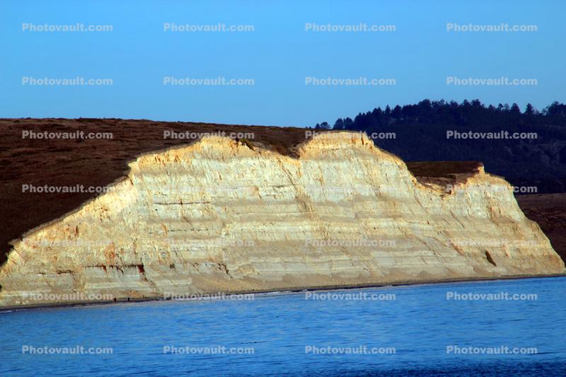 sandstone cliffs, Drakes Bay, cliffs, beach, sand