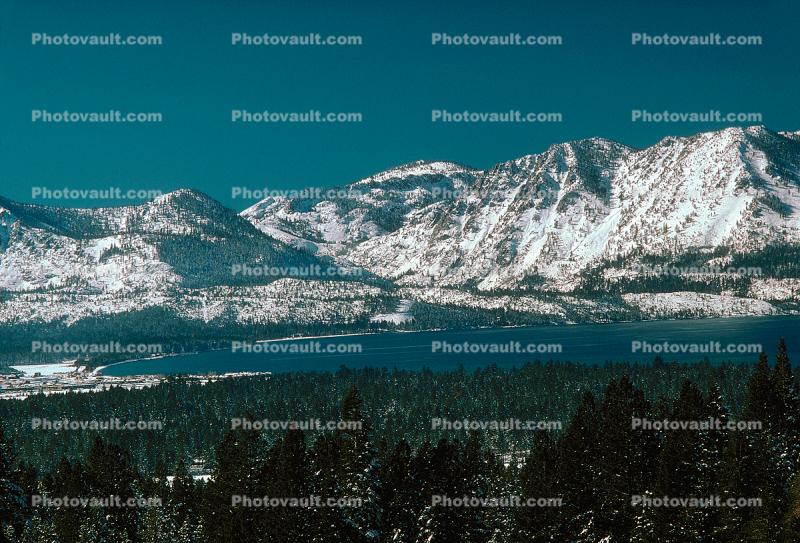 this is the view from Heavenly Valley looking northwest, Lake Tahoe, water