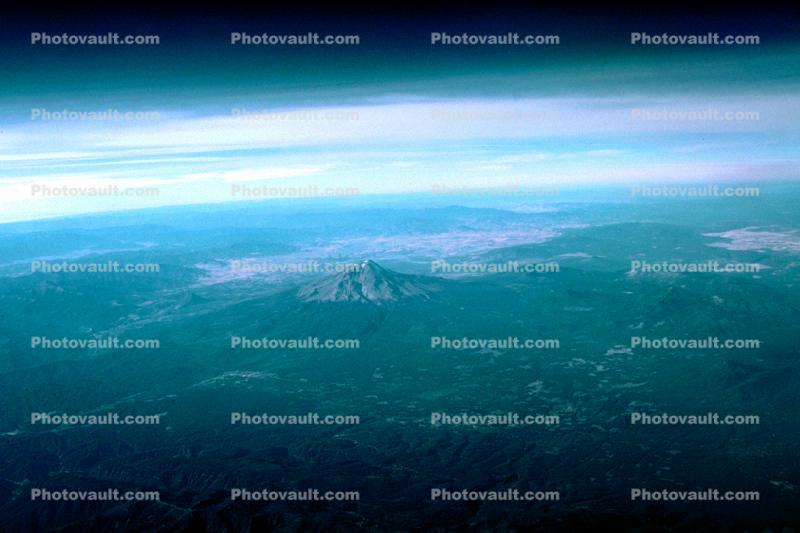 Mount Lassen Peak in the Summer, Volcano