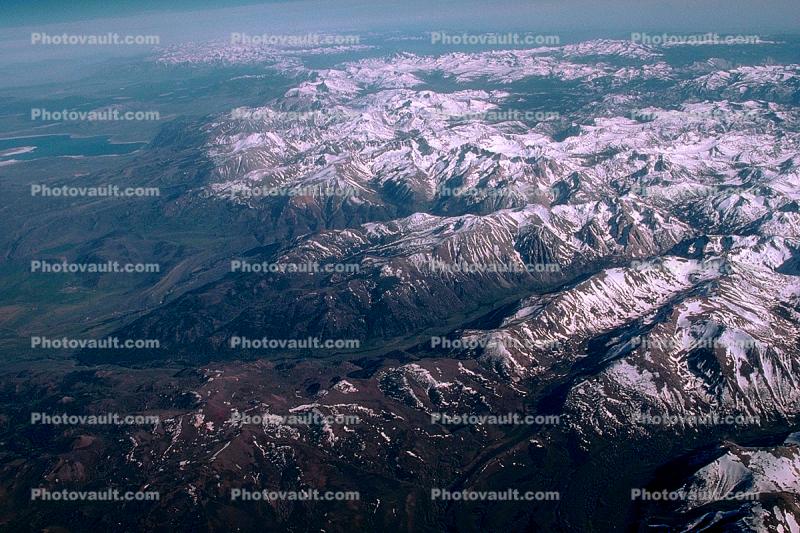 Sierra-Nevada Mountains, Eastern Sierra, peaks, ridge