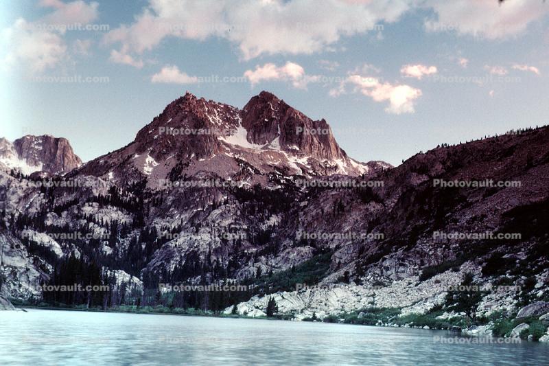 mountain, Sierra-Nevada, lake, water