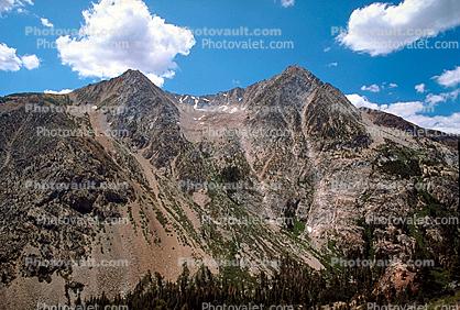 mountain, Sierra-Nevada, steep