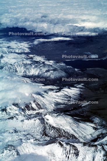 snow Sierra-Nevada mountains