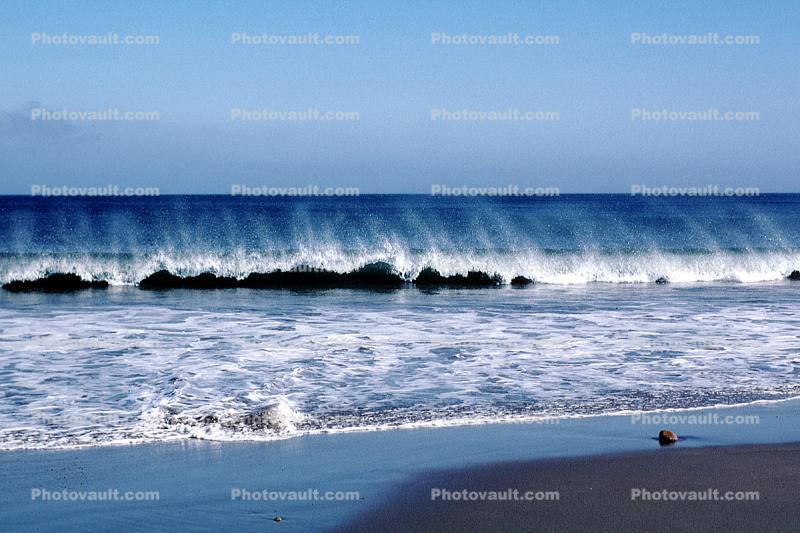 Drakes Bay, wave, beach, sand