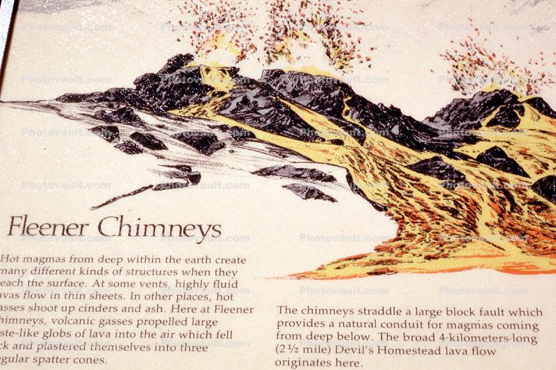 Fleener Chimney, Rock, Lava Flows