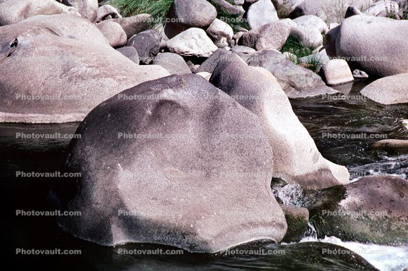 Smooth Boulders, Feather River Canyon, rocks