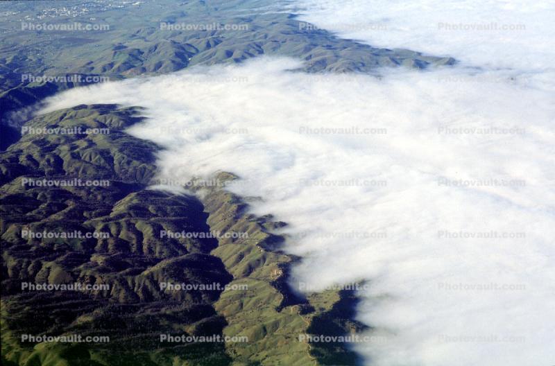 Fractal Patterns, Fog, Mountains, Hills