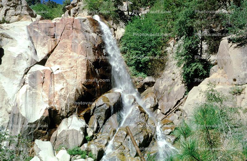 Waterfall, Sierra-Nevada Mountains