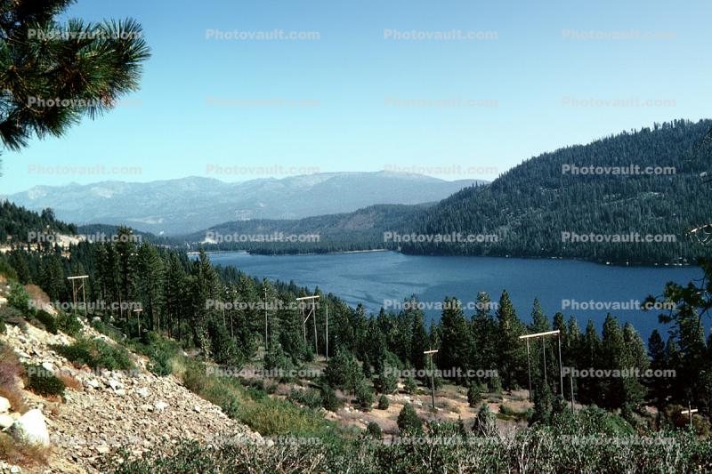 Donner Lake, Donner Pass, Sierra-Nevada Mountains, water
